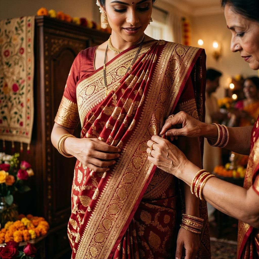 Sari-Draping Tips for Weddings and Special Events