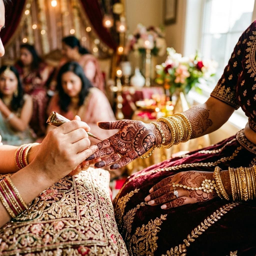 Bridal Henna Planning Timeline for Your Wedding