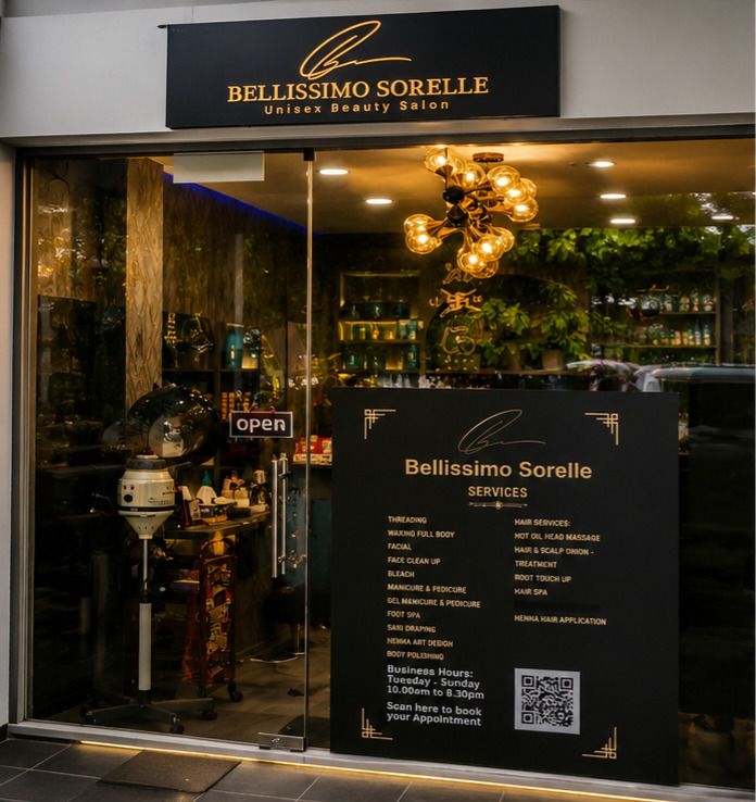Bellissimo Sorelle Unisex Beauty Salon storefront